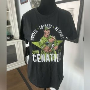 John Cena cenation WWE Black graphic T-shirt Women’s size Large